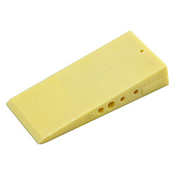 Wig 100x45x19mm Geel [45st.]